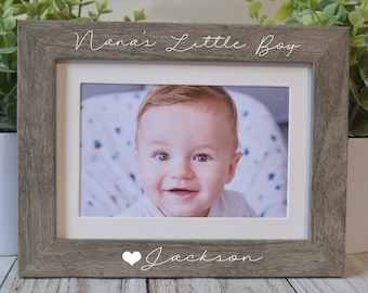 4x6 Nana picture frame, custom picture frame,  nana frame, mother's day gift, personalized picture frame, Nana's blessings picture frame