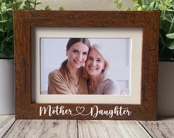 4x6 Mom picture frame, custom picture frame, gift for Mom, mother's day gift, personalized picture frame, Christmas gift for mom