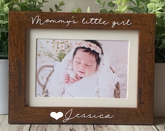 4x6 Mom picture frame, custom picture frame, gift for Mom, mother's day gift, personalized picture frame, Christmas gift for mom