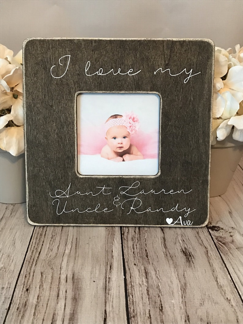 aunt and uncle picture frame