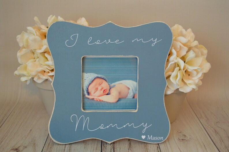 Mom Picture Frame Custom I Love My Mommy