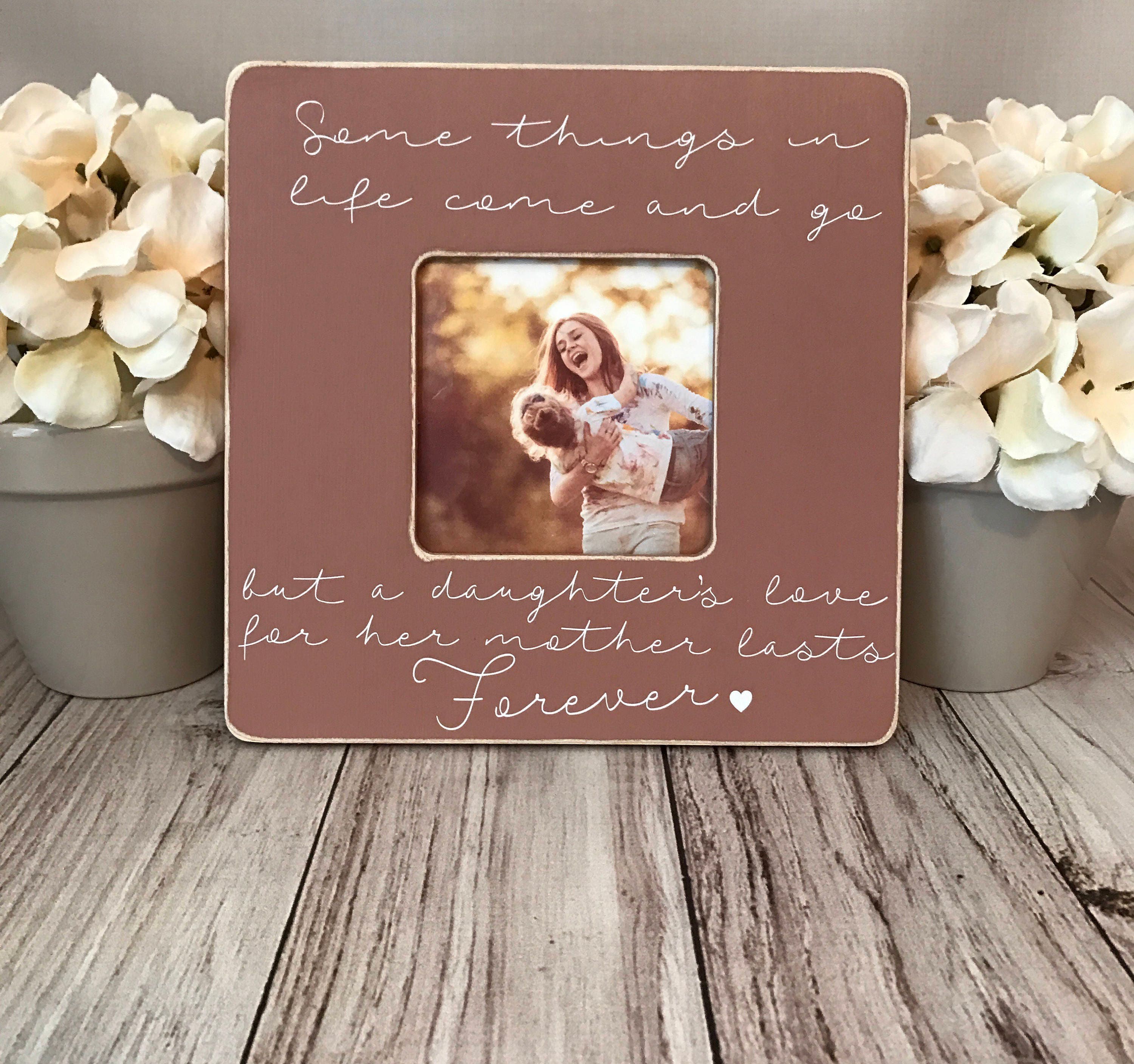 Mom picture frame Custom picture frame Mother and daughter Etsy
