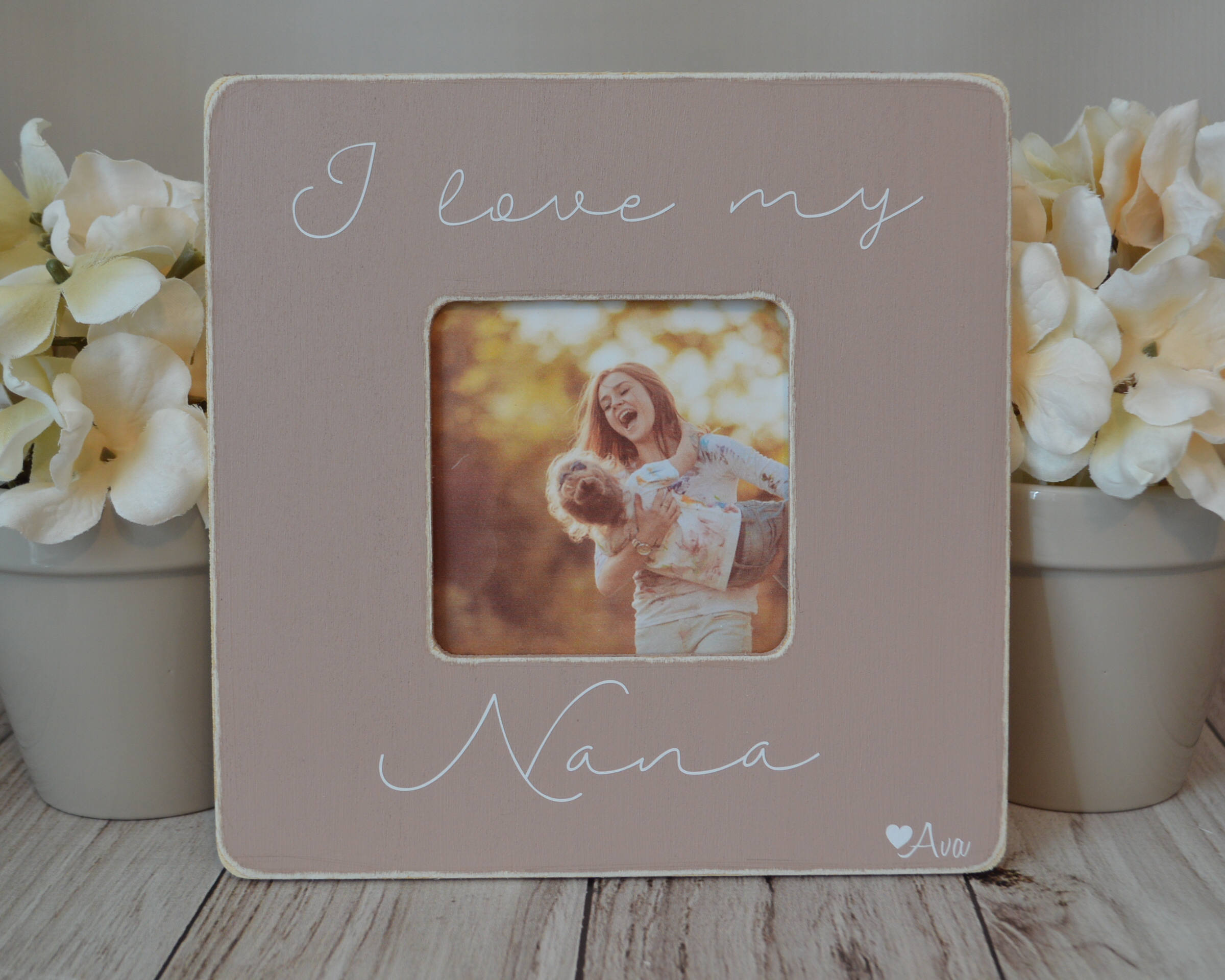 Nana picture frame custom picture frame grandma frame Etsy