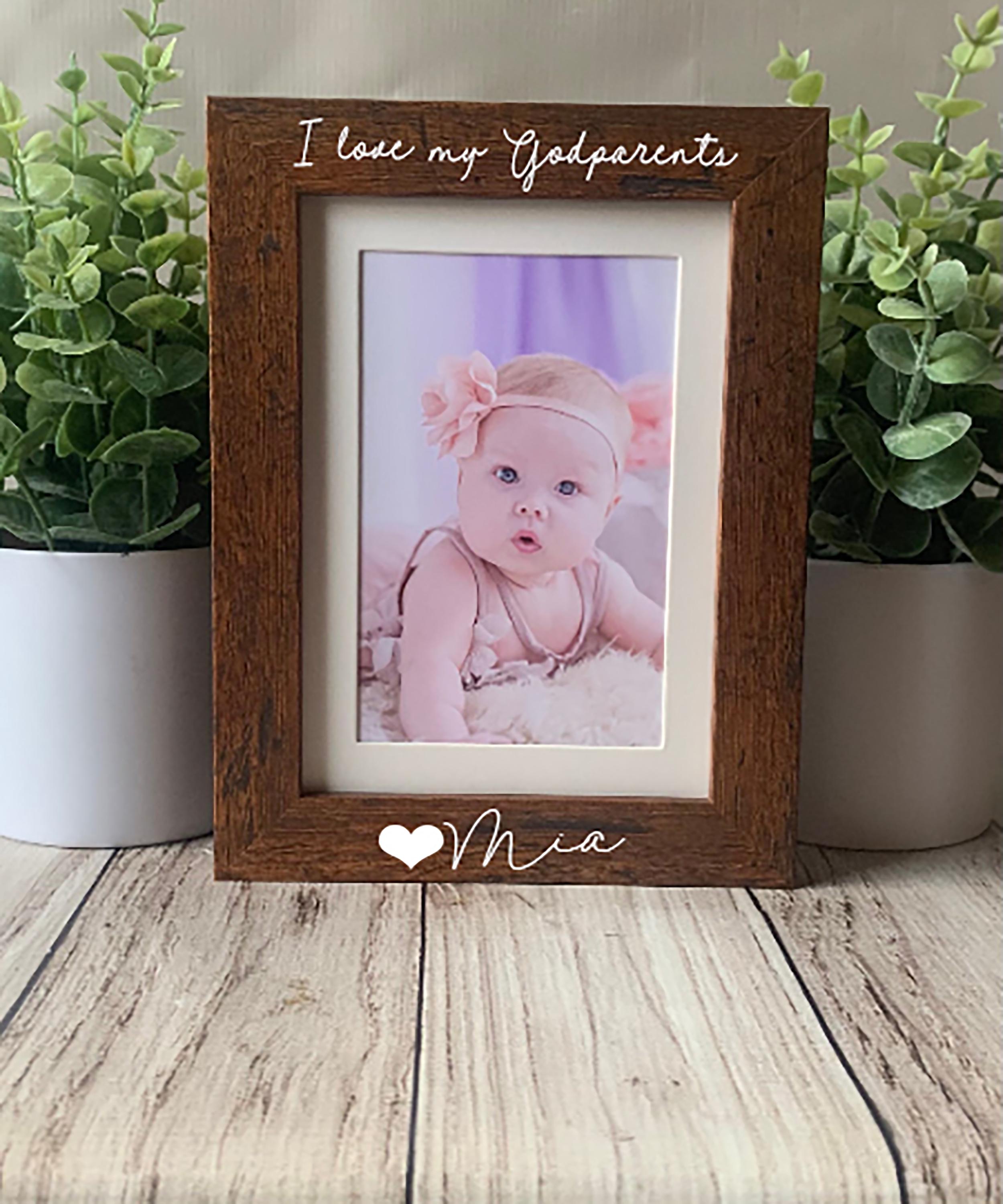 Cadre Photo Beautiful Godparents Pour Photo 4x6 Pouces - Sans Marque
