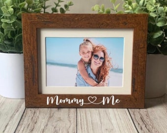 4x6 Mom picture frame, custom picture frame, gift for Mom, mother's day gift, personalized picture frame, Christmas gift for mom