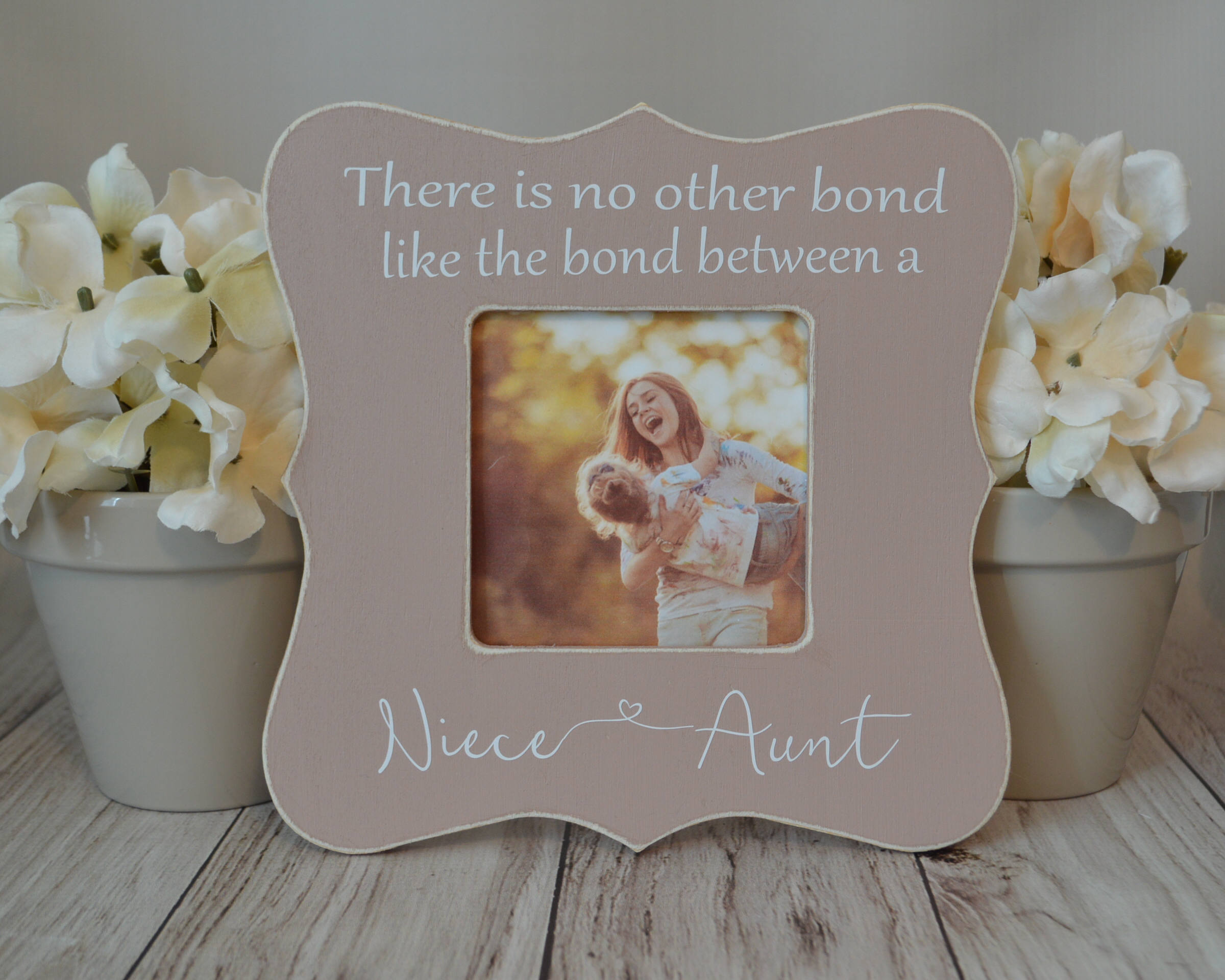 Aunt picture frame Custom picture frame Aunt and Niece bond Etsy