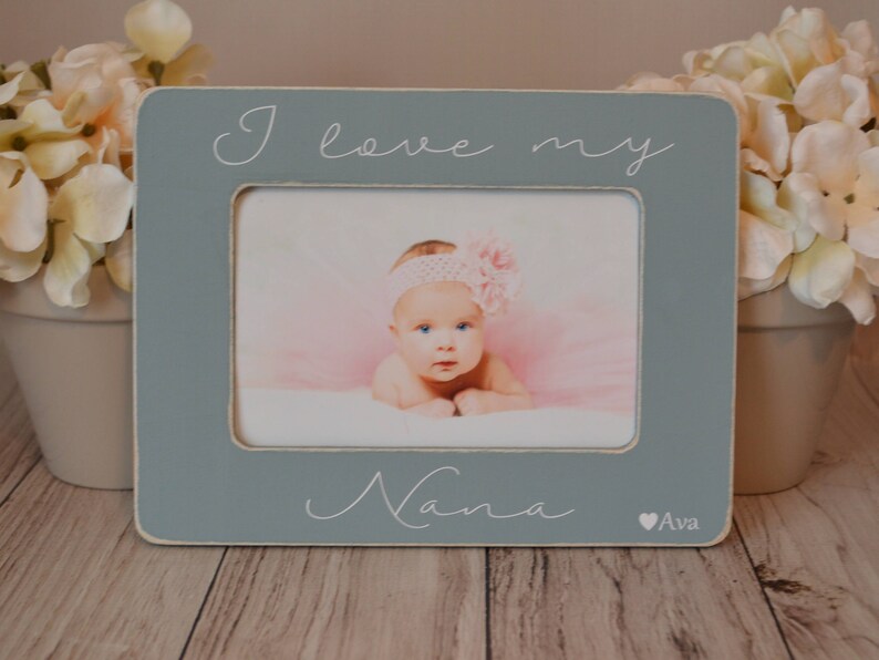 4x6 Nana picture frame custom picture frame nana frame Etsy