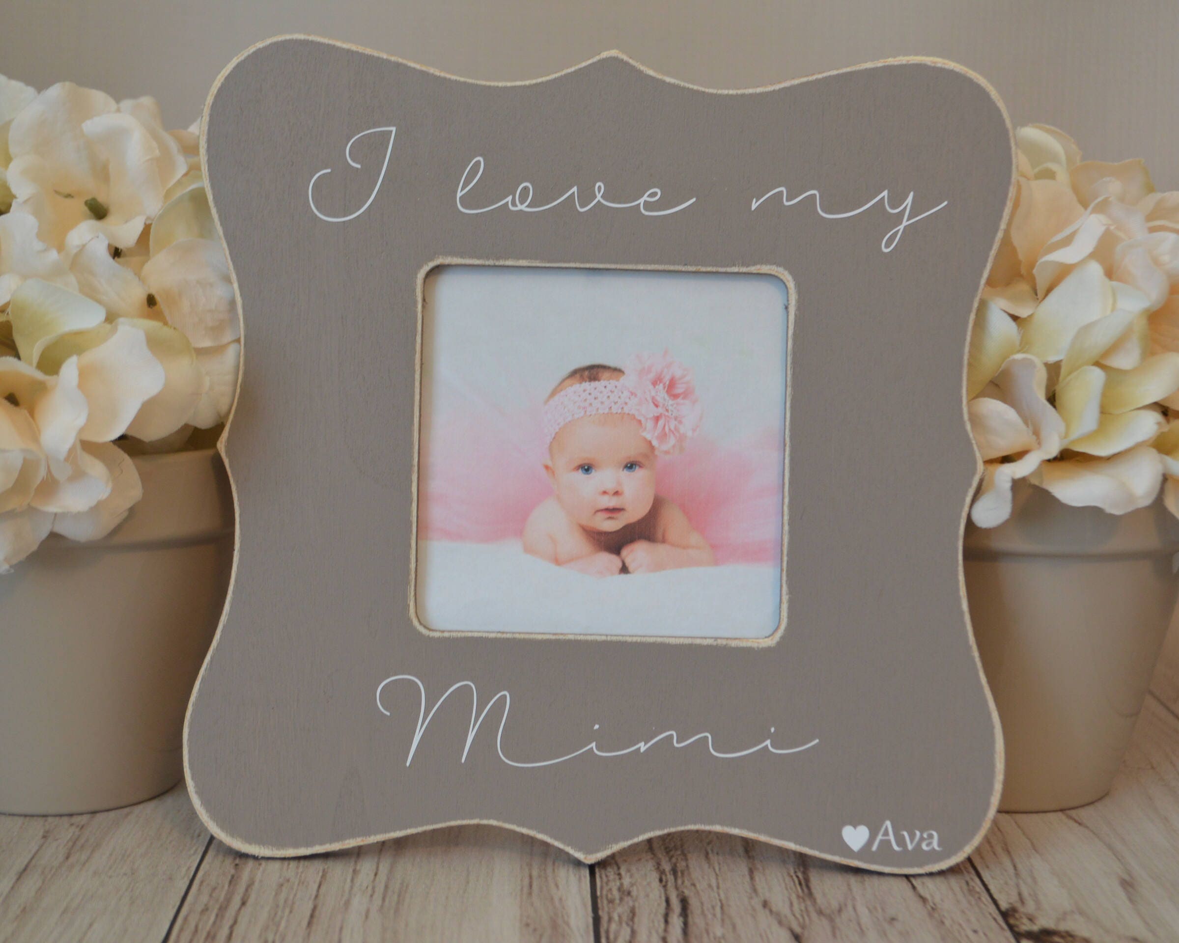 Mimi picture frame custom picture frame grandma frame Etsy