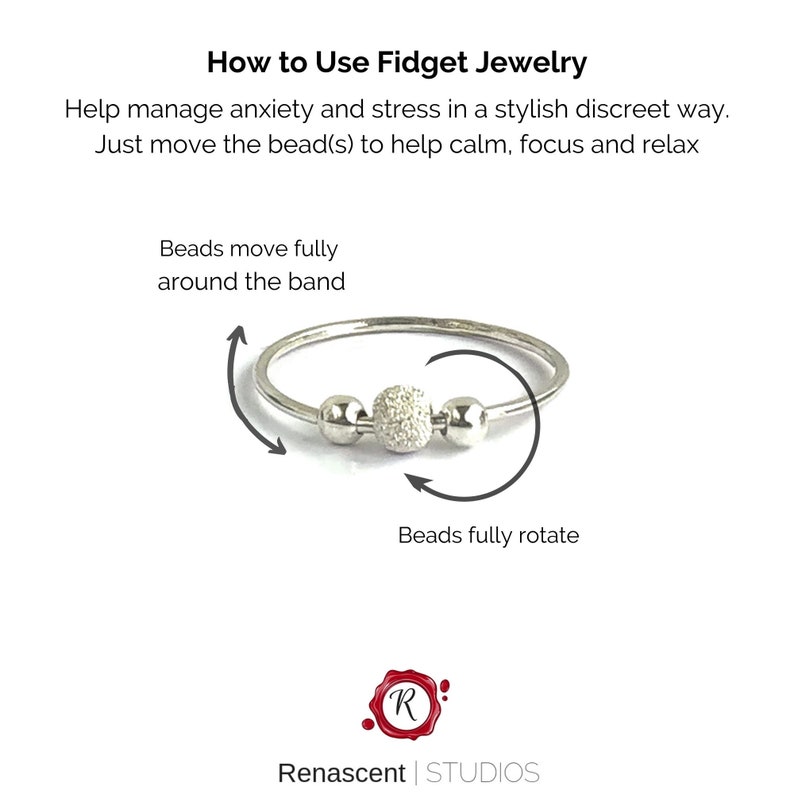 fidget coil ring
