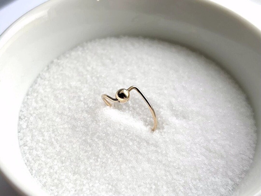 Handmade 14K Gold Filled Fidget Ring: Minimalist Spinner Ring - Etsy