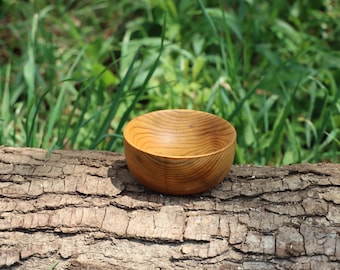 Hand Turned Cedar Wood Bead Bowl