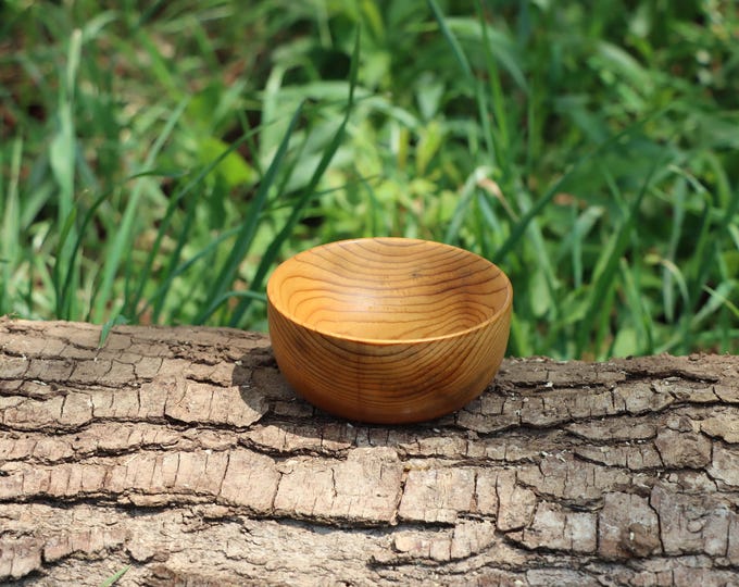 Hand Turned Cedar Wood Bead Bowl