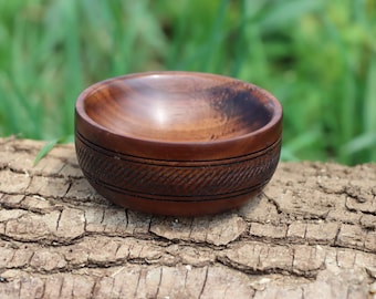 Black Walnut Bead Bowl