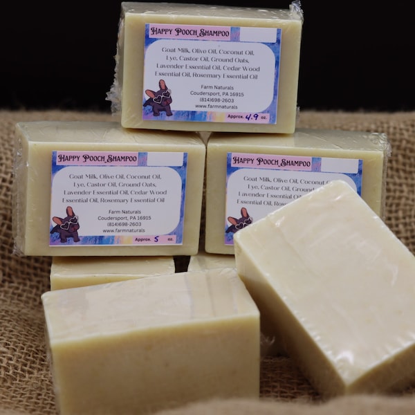 Goat Milk Dog Shampoo Etsy