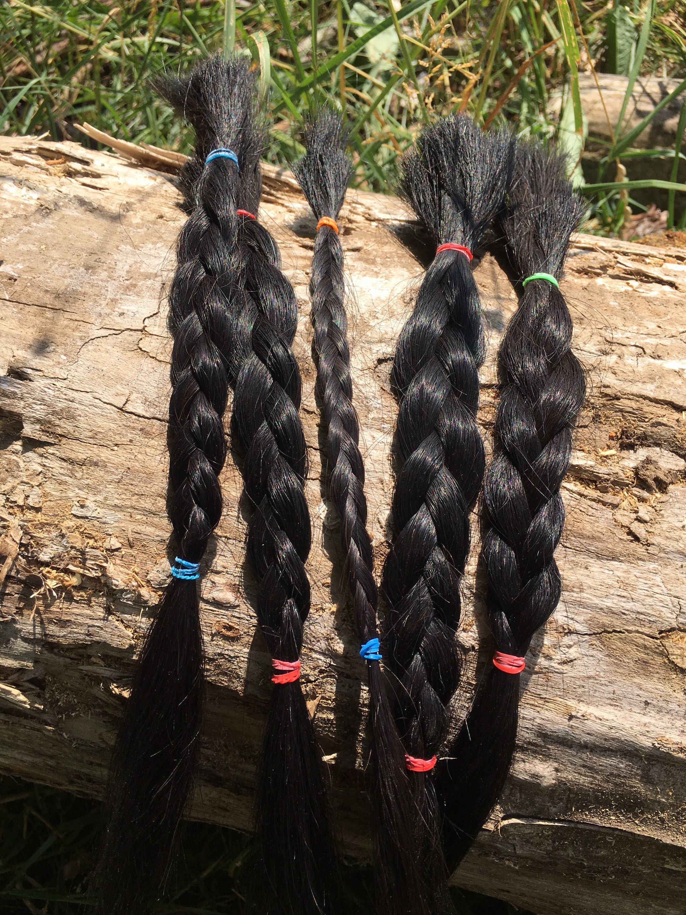 Horse Hair, Mane, 1.5 Ounces, Crafting Supply, Jewelry Making, Natural
