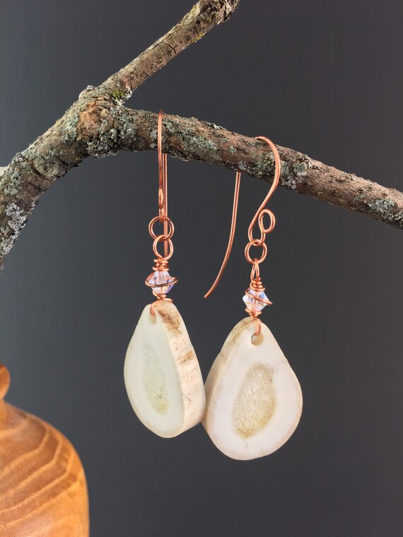 Swarovski cheap antler earrings