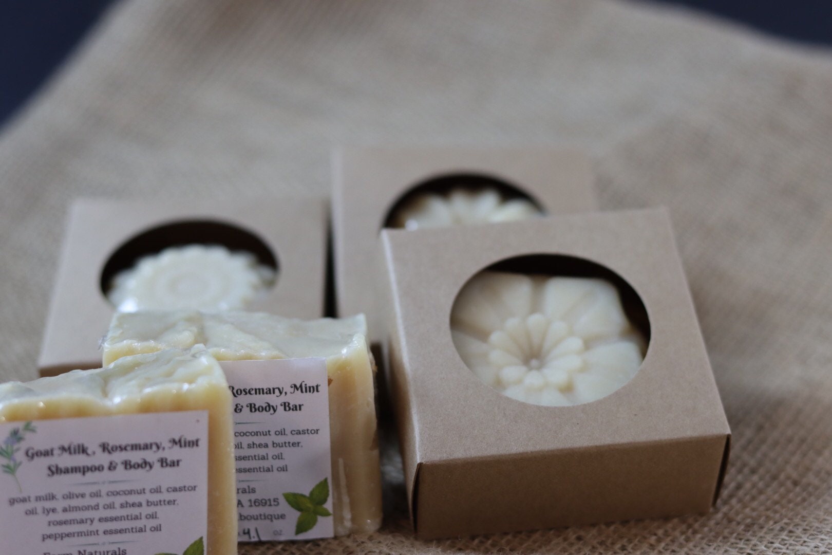 Rosemary Mint Goat Milk Soap