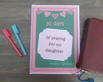 30 Days of Praying for my Daughter Journal