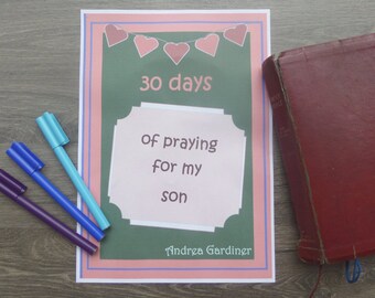 30 Days of Praying for my Son Journal