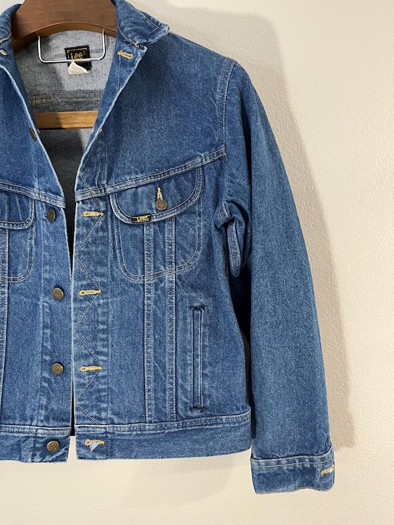 Lee Riders M.R. PATD-153438 70s 80s Vintage Medium Denim Jean