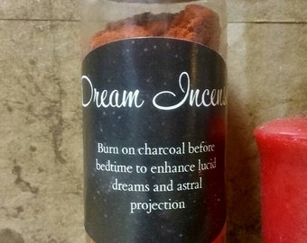 Dream Incense ~ Loose Incense ~ Lucid Dreaming ~ Astral Projection ~ Wicca ~ Pagan ~ Witchcraft ~ Ritual ~ Altar ~ Occult