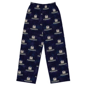 Cheeky Chins • Chinchilla • Space Chin • Wide-Leg Lounge Pants
