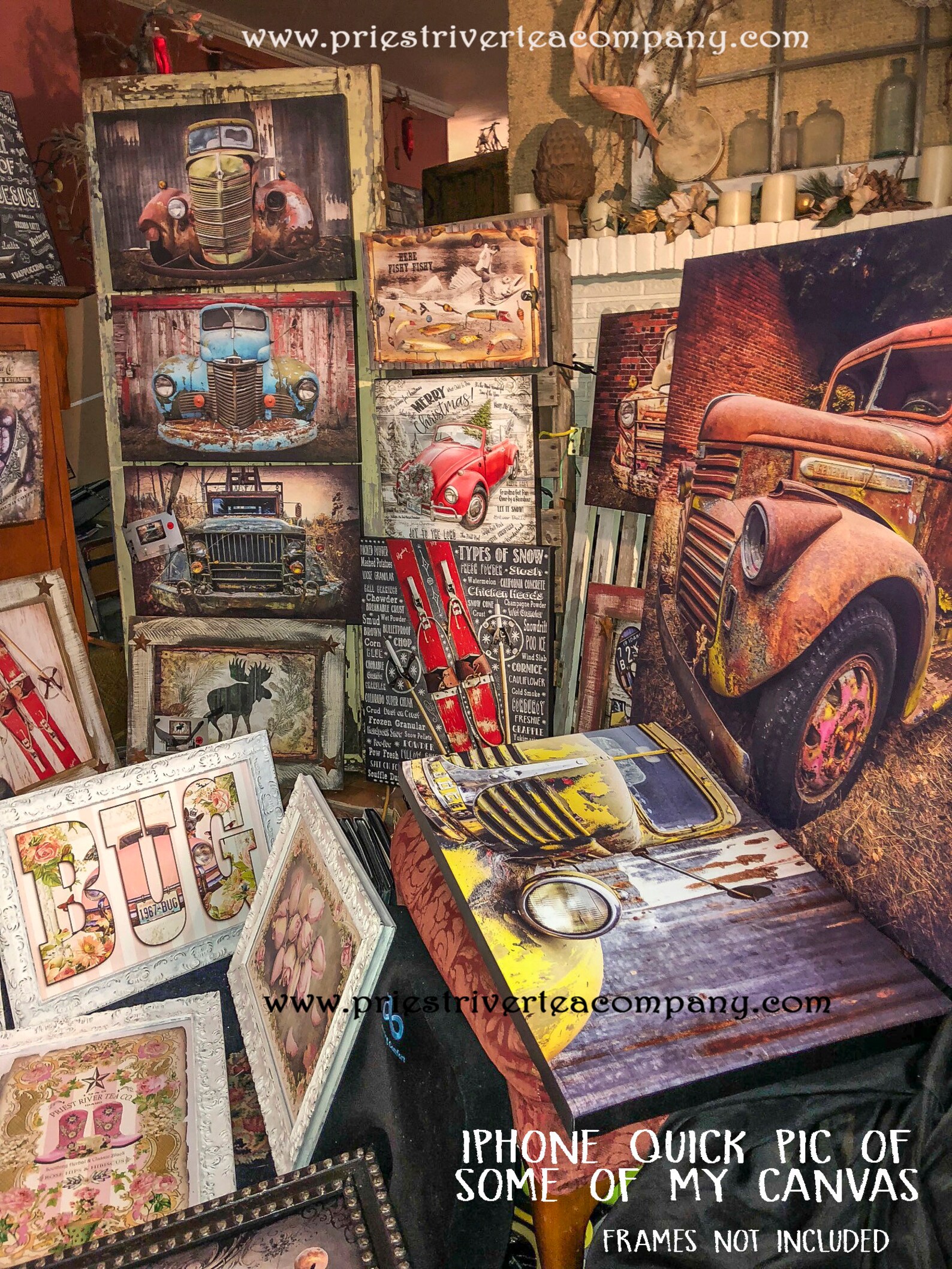 Vintage Trucks wall art Vintage Cars wall art Vintage truck Etsy