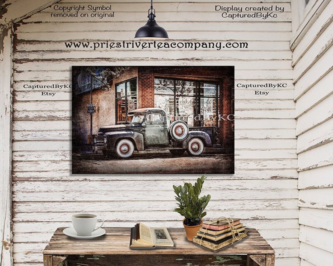 Vintage Trucks wall art Vintage Cars wall art Vintage truck Etsy