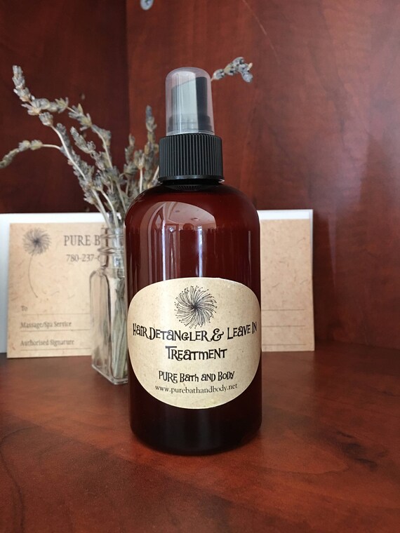 Hair Detangler Leave In Treatment Spray Conditioner All Etsy