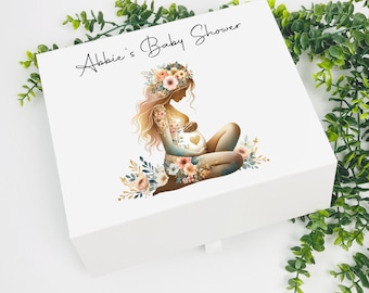 Personalised Name Baby Shower Gift Box, Baby Shower Gift Box, Special Occasion Gift Box, Personalised Gift Box