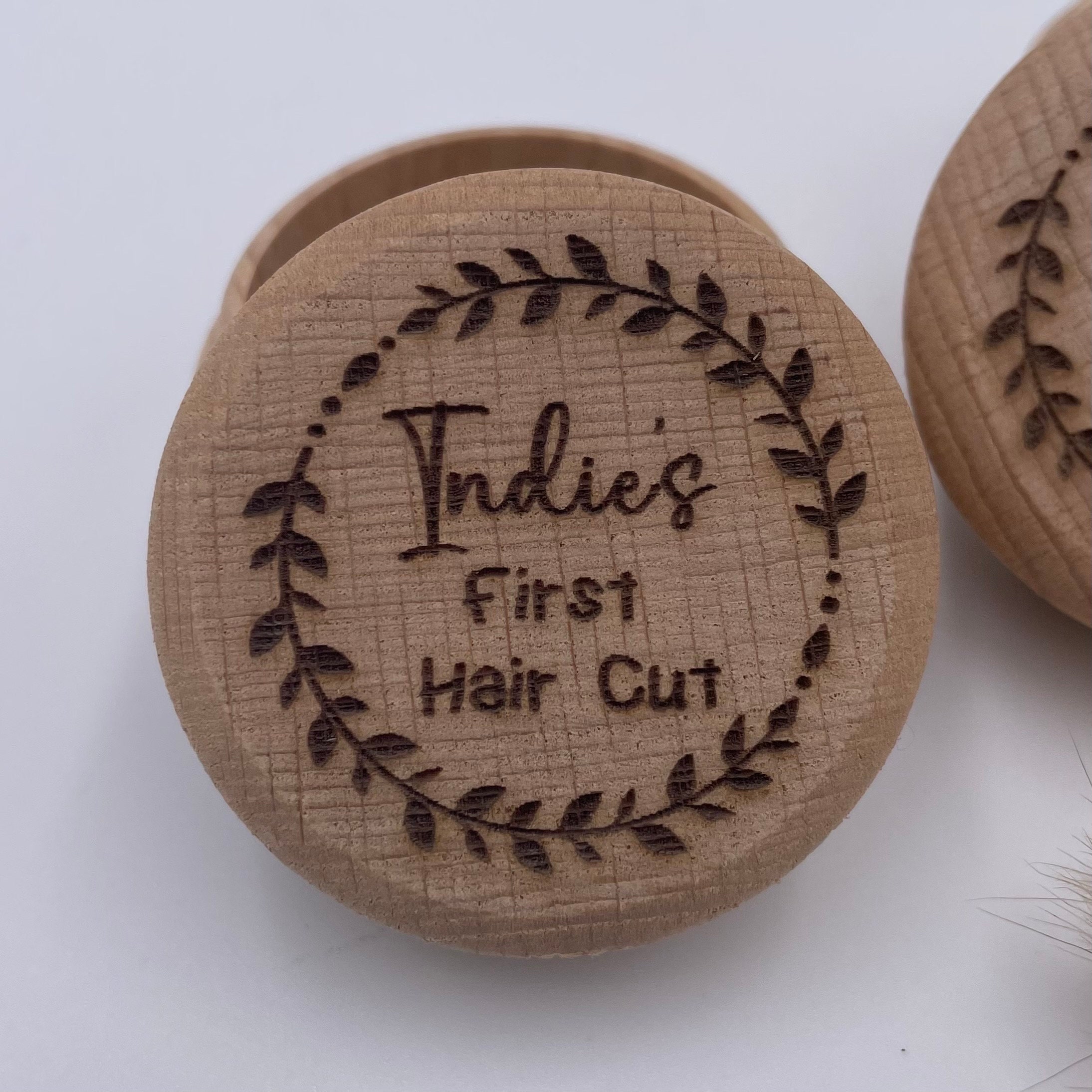 Regalo Baby Shower Scatola Ricordi Primi Capelli - Legno, 3D, Per Baby Shower E Compleanni Baby Shower Regali - 10