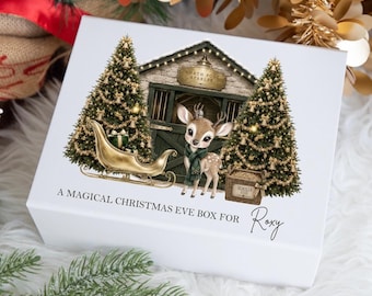 Luxury personalised Christmas Gift Box, Christmas Eve Box, Xmas Eve Box,