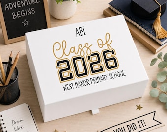 School Leavers Gift Box, School Leavers Keepsake, Year 6 Leavers, Class of 2026 Leavers Memory Box