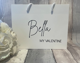 Sacola de presente personalizada para o Dia dos Namorados: Sacola de lembranças