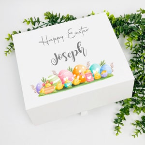 Luxury personalised Easter Gift Box, Easter Chicks Gift Box, Easter Gift, Easter Bunny