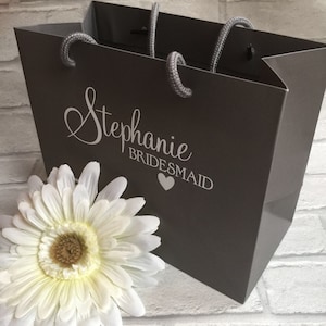Bridesmaid Gift Bag, Personalised Gift Bag, Bridal Party Gifts, Bridal Party Gift Bag, Flower girl, Mother Of The Bride