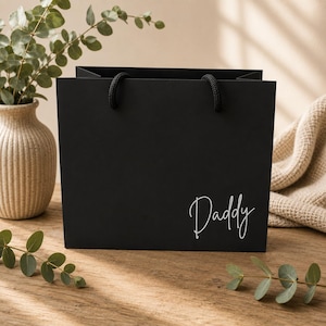 Personalised Fathers Day Gift Bag, Fathers Day Gift Bag, Fathers Day Gift, Personalised Gift Bag, Daddy Gift Bag image 1