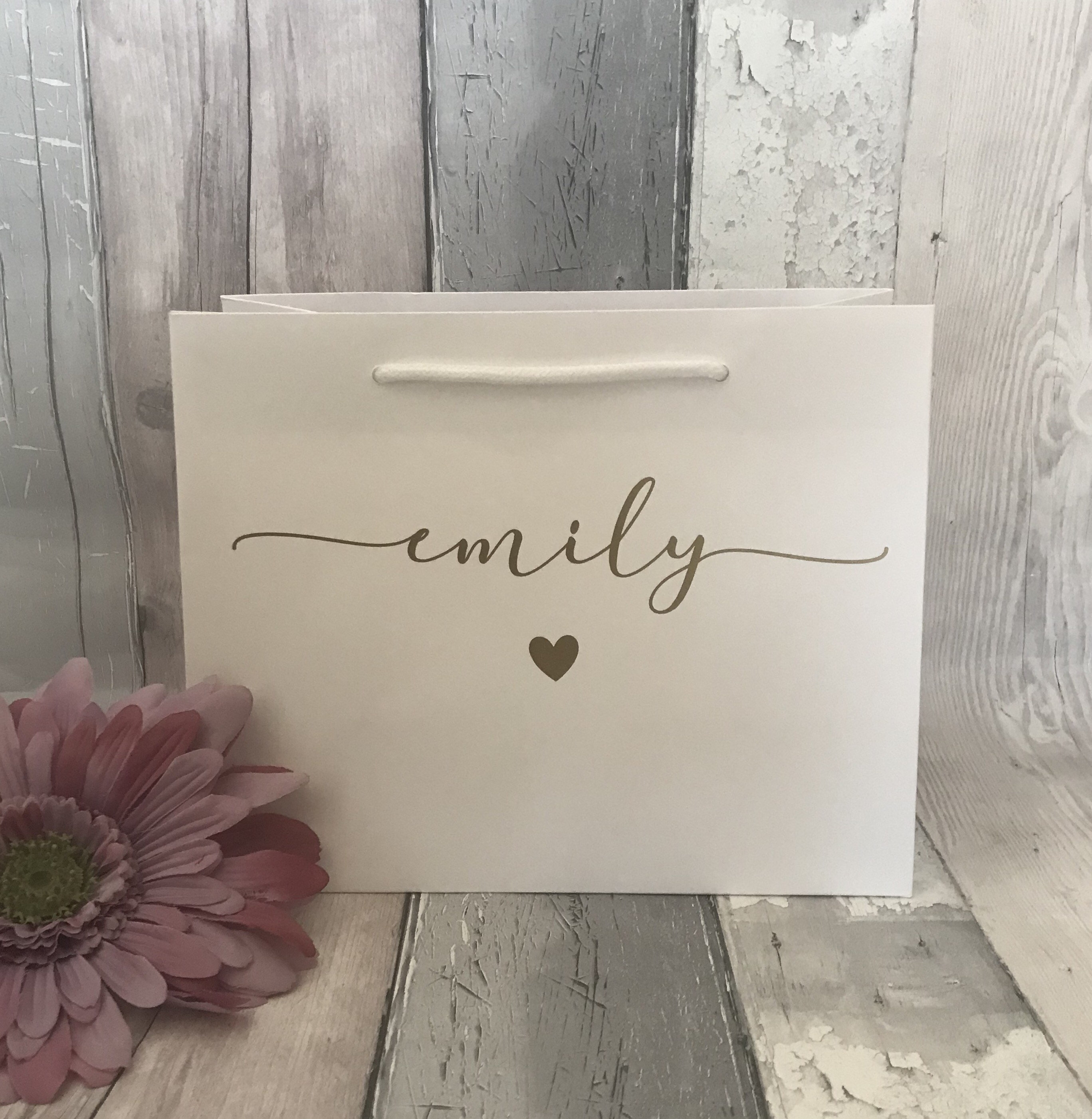 Personalised Name Gift Bag Birthday Gift Bag Special Etsy UK