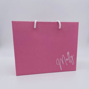Personalised Name Gift Bag, Birthday Gift Bag, Special Occasion Gift Bag, Personalised Gift Bag 画像 4