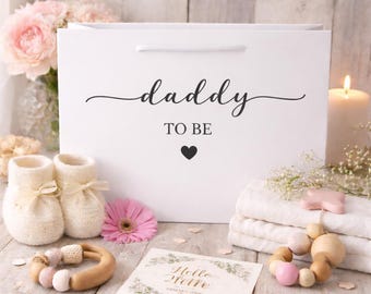 Personalised Name Gift Bag, Daddy To Be Gift Bag, Special Occasion Gift Bag, Personalised Gift Bag, Daddy To Be Gift Bag, Fathers Day Gift