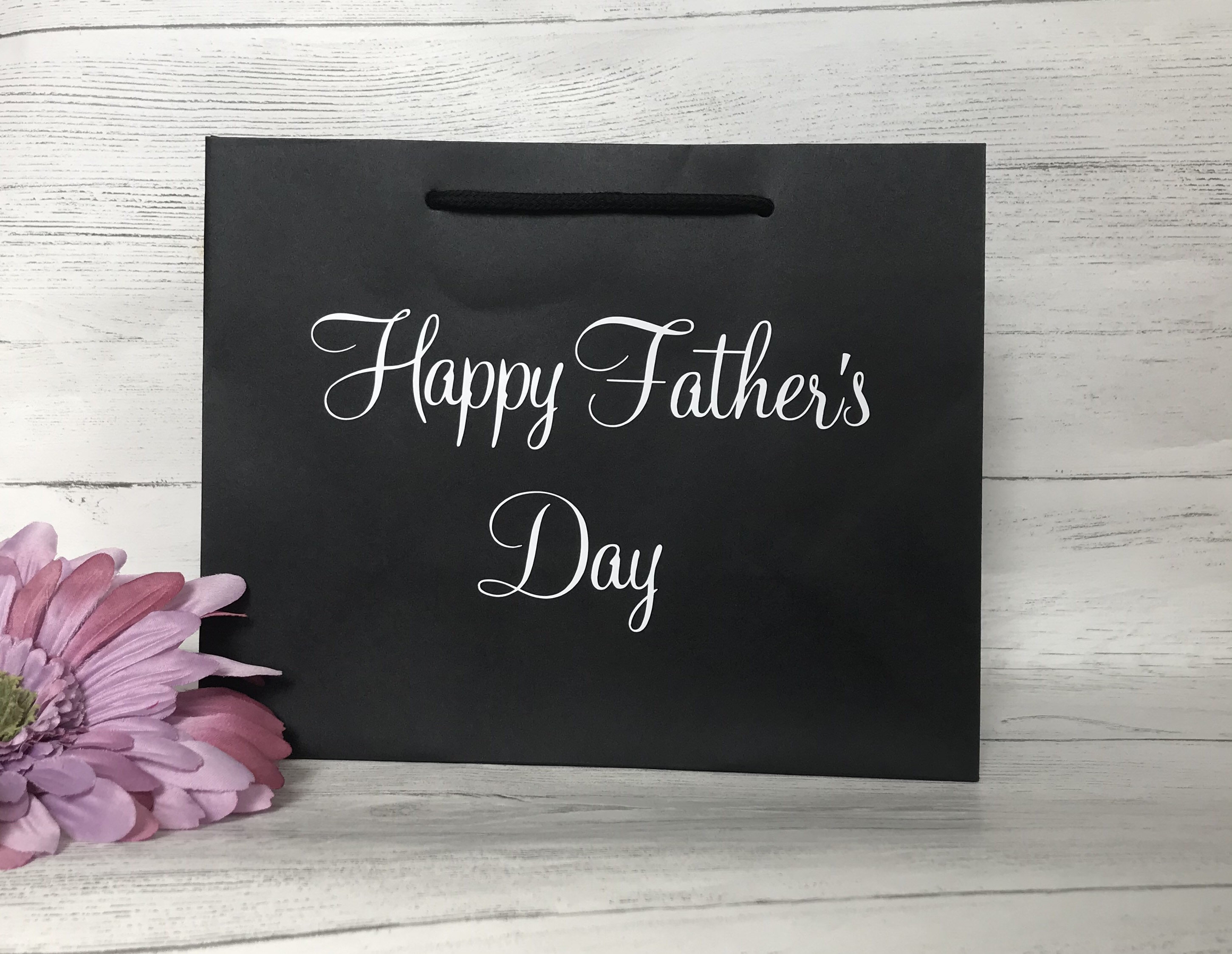 Personalised Fathers Day Gift Bag Fathers Day Gift Bag Etsy