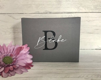 Personalized Birthday Gift Box: Keepsake Name Box