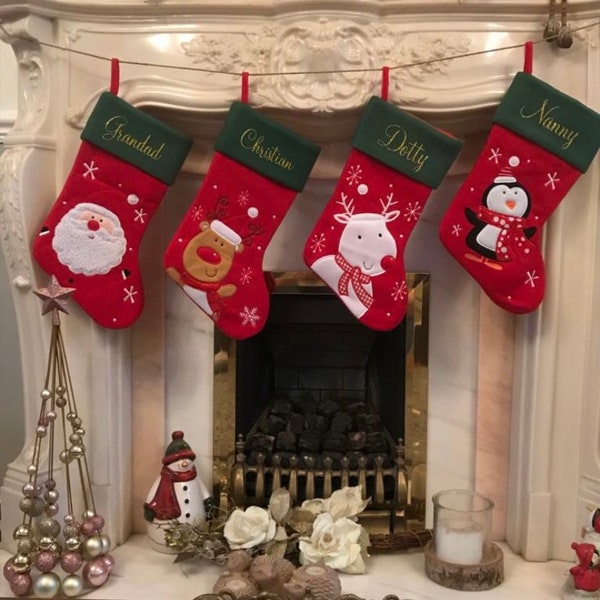 Personalised Christmas Stocking, Christmas Stocking, Personalized Stocking, Personalized Christmas Stocking, Personalised Stocking