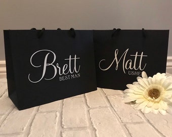 Personalised Groomsmen Gift Bag, Best Man Gift Bag, Groomsmen Gift, Personalised Gift Bag, Personalized Gift