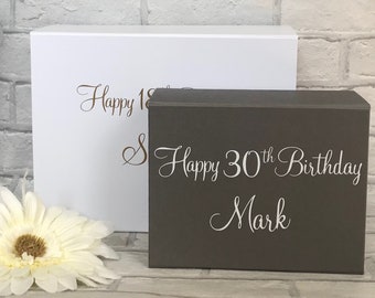 Personalised Birthday Gift Box, Birthday Gift Box, Special Birthday, Personalised Gift Box