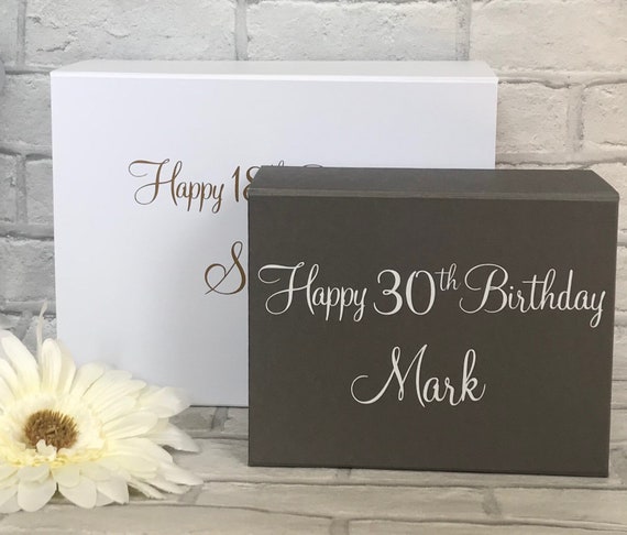 Personalised Birthday Gift Box, Birthday Gift Box, Special Birthday, Personalised Gift Box
