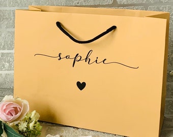 Personalised Name Gift Bag, Birthday Gift Bag, Special Occasion Gift Bag, Personalised Gift Bag