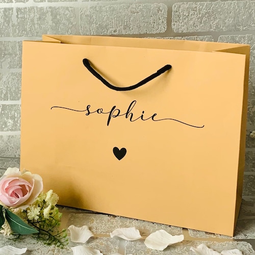 Personalised Name Gift Bag Birthday Gift Bag Special Etsy