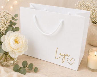 Personalised Name Gift Bag, Birthday Gift Bag, Special Occasion Gift Bag, Personalised Gift Bag