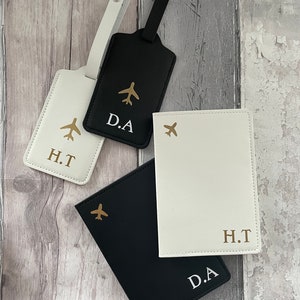 Personalised Passport Covers and Luggage Tag, Luggage, Personalised Passport Holder, Passport Cover, Personalised Luggage, Passport Wallet